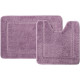 Комплект ковриков Iddis Promo 65х45/45х45 PSET01Mi13 фиолетовый полиэстер  (PSET01Mi13)