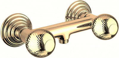 Смеситель Cezares APHRODITE APHRODITE-DS-03/24-M для душа, Золото 24 карат, ручка Металл