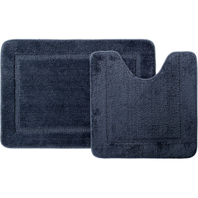 Комплект ковриков Iddis Promo 65х45/45х45 PSET05Mi13 синий полиэстер