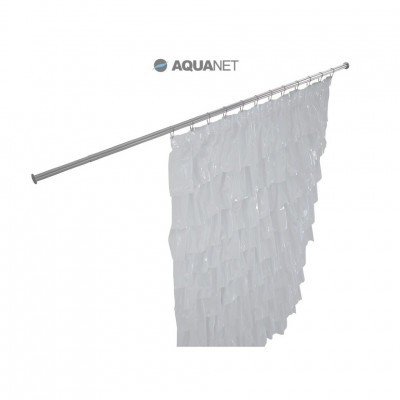 Aquanet 00156494 карниз на ванну прямой 150см, хром