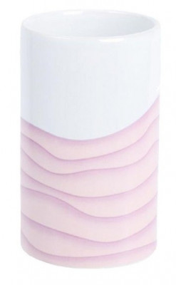 Стакан Fixsen Agat ( FX-220-3), цвет розовый - белый