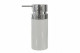 Дозатор для жидкого мыла Primanova белый (0.3л) LENOX, 6.5х 18.5х6.5 см пластик M-E31-01  (M-E31-01)