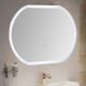 Зеркало в ванную с LED-подсветкой MELANA-8060 MLN-LED049 овальное 800х600  (MLN-LED049)