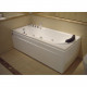 Акриловая ванна GEMY G9006-1,7 B L 172х77х65 см с гидромассажем, белая  (G9006-1.7 B L)