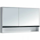 Зеркальный шкаф в ванную Orans BC-6019-1200R 120 601912RЗ белый черный  (601912RЗ)
