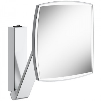 Косметическое настенное зеркало Keuco iLook move 17613 019004 с подсветкой с увеличением