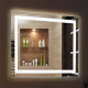 Зеркало в ванную с LED подсветкой Relisan DORIS Гл000025946, 90x70 прямоугольное  (Гл000025946)