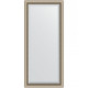 Зеркало настенное Evoform Exclusive 163х73 BY 1202 с фацетом в багетной раме Состаренное серебро с плетением 70 мм  (BY 1206)