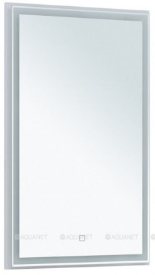 Зеркало в ванную Aquanet Nova Lite 50 белый LED NEW (00274679)