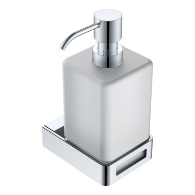 Дозатор для жидкого мыла Boheme Q 10957-CR подвесной, хром