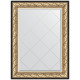 Зеркало настенное Evoform ExclusiveG 107х80 BY 4208 с гравировкой в багетной раме Барокко золото 106 мм  (BY 4208)