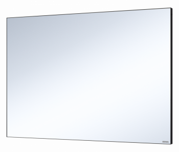 Зеркало Brevita Mars - 120 в черном профиле MARS-02120-ЧмП