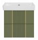 Тумба Brevita Vega 60 зеленая (VEG-09060-0802Я) с раковиной тумба (УТ000022674)