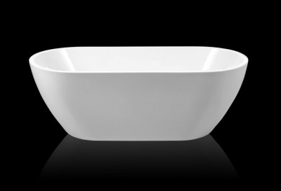 Акриловая ванна Belbagno bb70-1500-w0, овальная, 150х75х60 см
