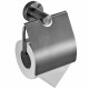 Держатель для туалетной бумаги с крышкой Savol S-005651 нерж сталь сатин  (S-005651)