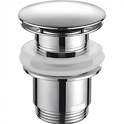 Донный клапан Haiba HB63 (латунь) хром