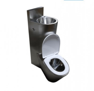 Унитаз с раковиной (комбоунитаз) антивандальный Oceanus 1-004.1 (L/R)