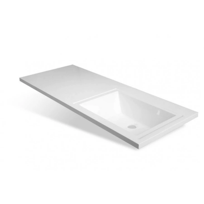 Тумба Style Line Даллас 120 R с раковиной над стиральной машиной, венге