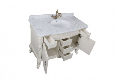 Demax Луизиана 120 00173018 комплект мебели, белый антик