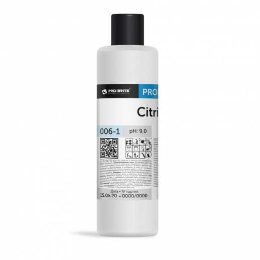 Pro-brite 006-1 Citric моющий концентрат (до 1:60) для восстановления блеска полимерных покрытий, 1 л