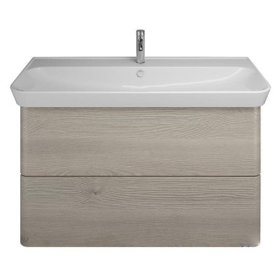 Тумба с раковиной Burgbad Iveo 120 SFEN120F2834G0161C0001*1 подвесная дуб фланелевый