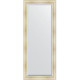 Зеркало напольное Evoform Exclusive Floor 204х84 BY 6128 с фацетом в багетной раме Травленое серебро 99 мм  (BY 6128)