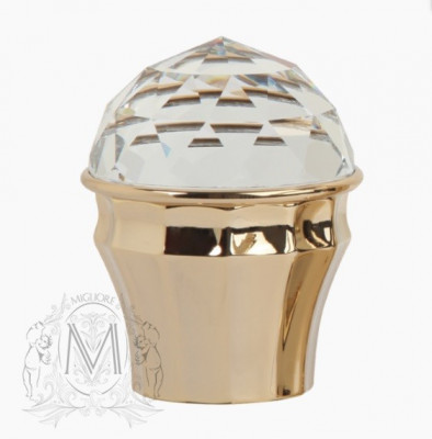 MIGLIORE Korona Swarovski ML.KRN- 4702.CRDO смеситель для ванны, хром/золото