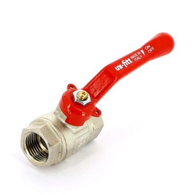 Кран шаровой ВВ 1/2" UNI-FITT полнопроходной рычаг (110L2000)