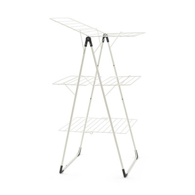 Brabantia 477843 сушилка для белья трехъярусная (23 м), слоновая кость