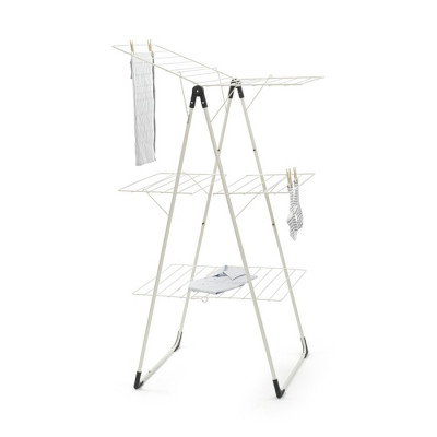 Brabantia 477843 сушилка для белья трехъярусная (23 м), слоновая кость
