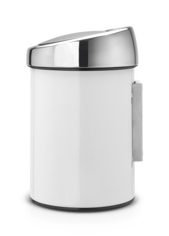 Brabantia TOUCH BIN 364488 ведро для мусора, 3л, белое