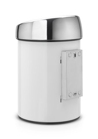 Brabantia TOUCH BIN 364488 ведро для мусора, 3л, белое