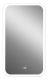 Зеркало подвесное в ванную Misty Мирах подогрев подсветка сенсорное 400x700 прямоугольное белый (МИР-02-40/70-14)  (МИР-02-40/70-14)