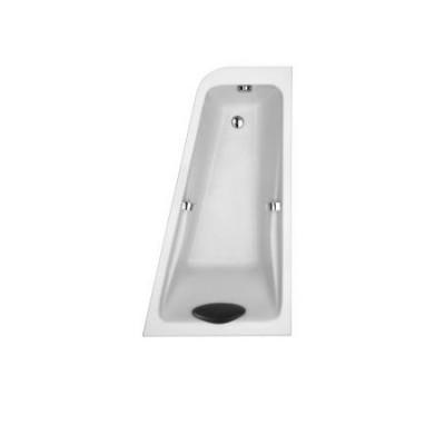 JACOB DELAFON ODEON UP E6081RU-00 ассиметричная ванна, правосторонняя, акрил, 160 см x 90 см, белая