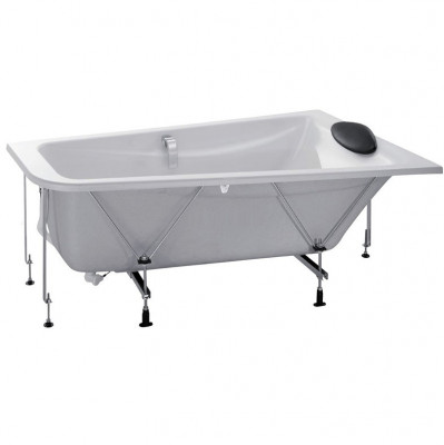 JACOB DELAFON ODEON UP E6081RU-00 ассиметричная ванна, правосторонняя, акрил, 160 см x 90 см, белая