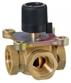 Кран 3-х проходной со шкалой ProFactor PF rvm 389.25 1"