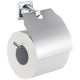 Держатель туалетной бумаги Haiba HB8503 с крышкой (металл) хром  (HB8503)
