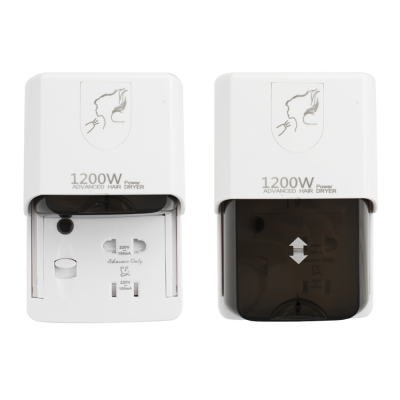 GFmark 6812 фен для волос настенный с розеткой, белый