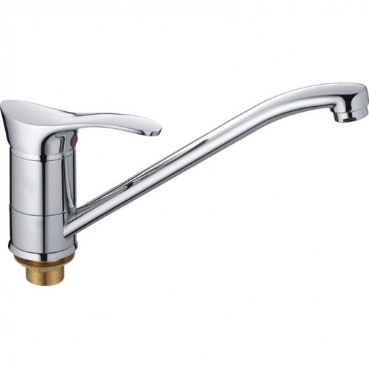 Смеситель для кухни Haiba HB4901 (латунь) хром