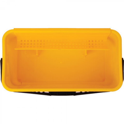 Ведро для мытья окон на колесах прямоугольное, 24 л, отжим для окномоек, 56х29х34 см, LAIMA PROFESSIONAL, 606662