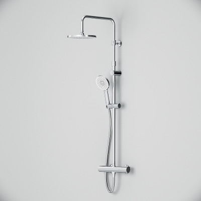 Душевая система AM.PM X-Joy F0785A400 с термостатом хром 3 режима