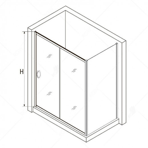 Душевой уголок RGW Passage PA-76 120х120 35087622-11 прозрачный профиль хром квадратный