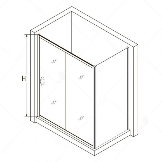 Душевой уголок RGW Passage PA-76 120х120 35087622-11 прозрачный профиль хром квадратный