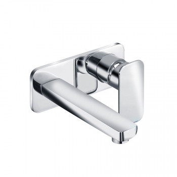 (СНЯТ!) Смеситель для раковины (настенный) KLUDI E2 хром 492440575