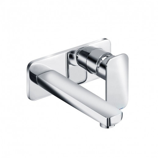 (СНЯТ!) Смеситель для раковины (настенный) KLUDI E2 хром 492440575