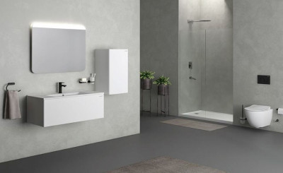 Унитаз биде Creavit Free FE320-00CB00E-0000 подвесной белый без сиденья фарфор