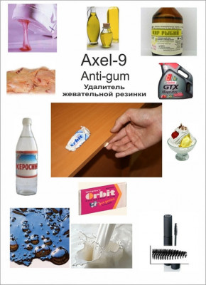 Pro-brite 361-03 AXEL-9 Anti-gum аэрозольная заморозка жевательной резинки