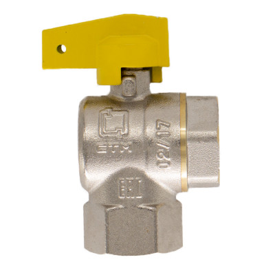 Шаровой кран для газа 1/2" СТМ ГАЗ г/г бабочка CGLFFB12