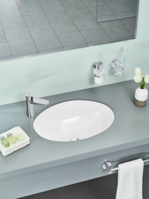 Раковина встраиваемая GROHE Bau Ceramic Universal 55 см, альпин-белый (39423000)