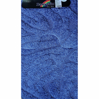 GFmark два однотонных коврика для ванной 60х100 и 50х60 см, полиэстер